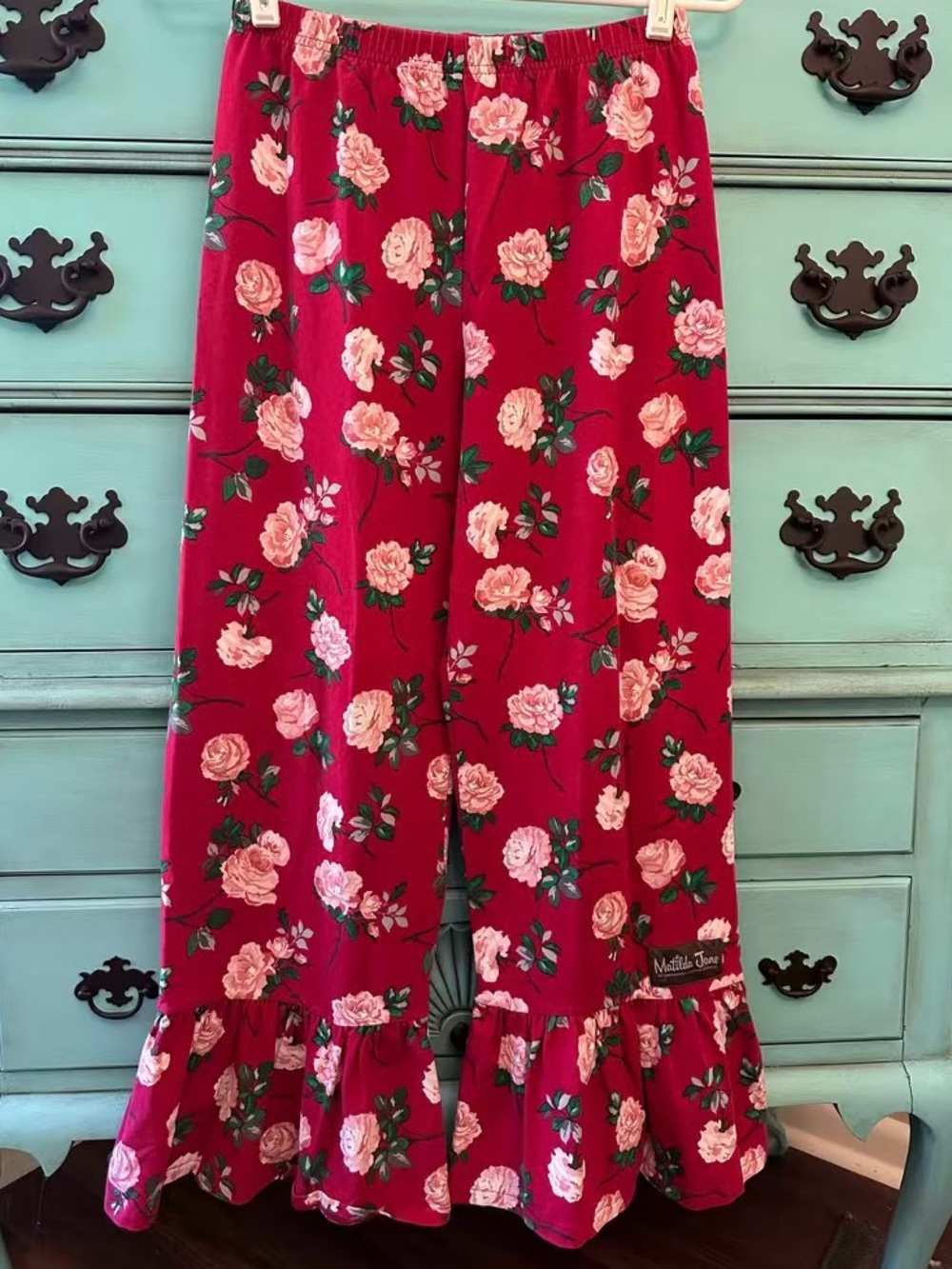 Matilda Jane Heart to Heart Rosebud Big Ruffles Pants 14